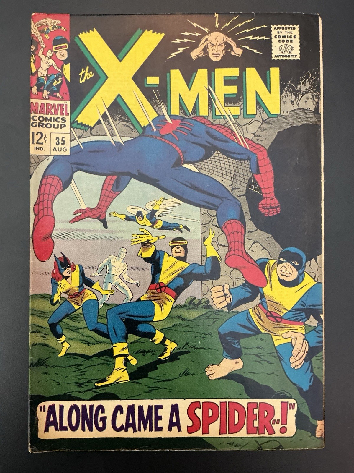 X-Men #35 FN 6.0 1st Changeling Spider-Man Crossover (Marvel, 1967) X-Men #35 FN 6.0 1st Changeling Spider-Man Crossover (Marvel, 1967)