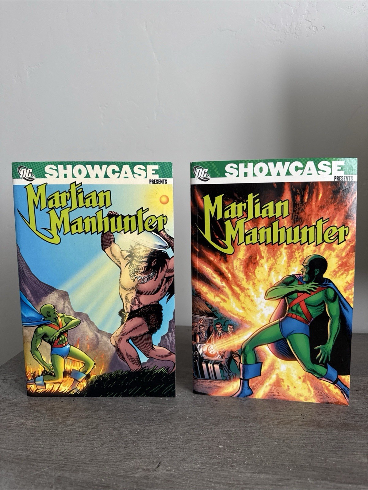 DC Showcase Presents Martian Manhunter Vol 1 & 2 Lot Complete Set 1st Print OOP