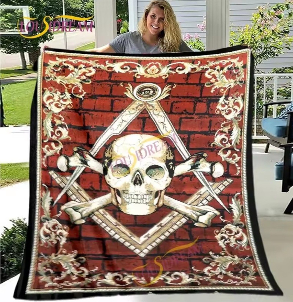 Masonic Blanket - 50\ Masonic Blanket - 50\