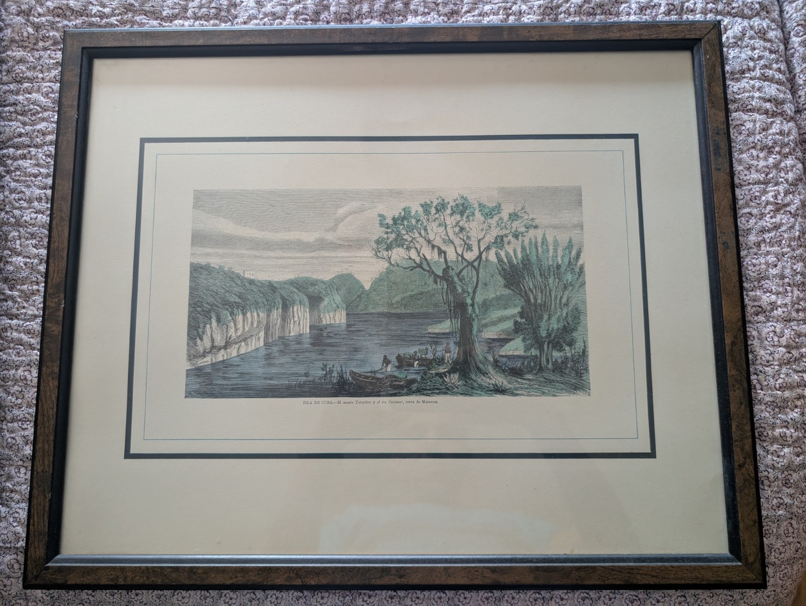 1870's Cuba Cuban Etchings Set (4)