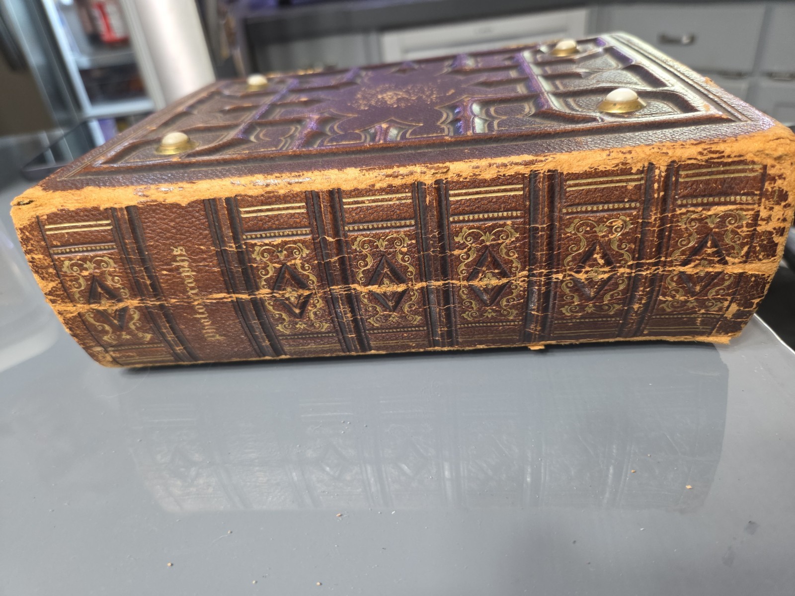 Antique 1860s Civil War Photo Album WW Harding  Philada  CDV's