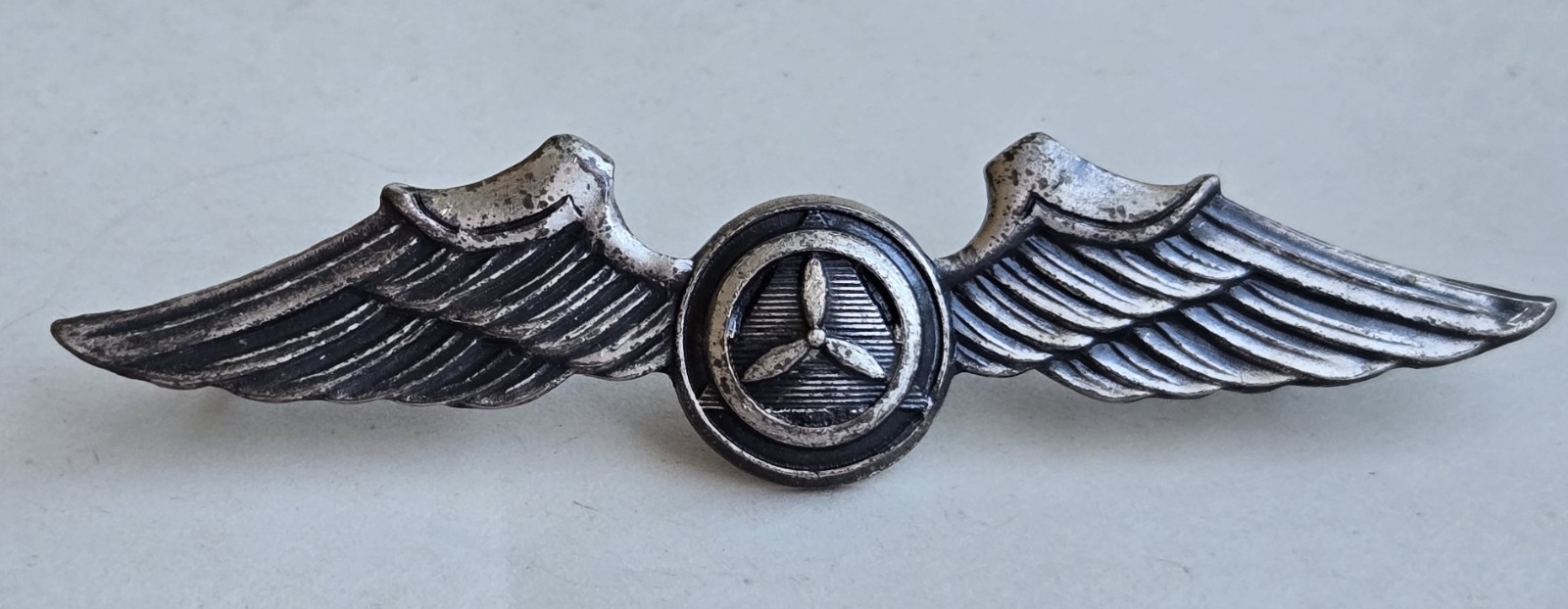 Vintage WWII Era Civil Air Patrol Observer Wings Badge CAP Sterling Silver Vintage WWII Era Civil Air Patrol Observer Wings Badge CAP Sterling Silver