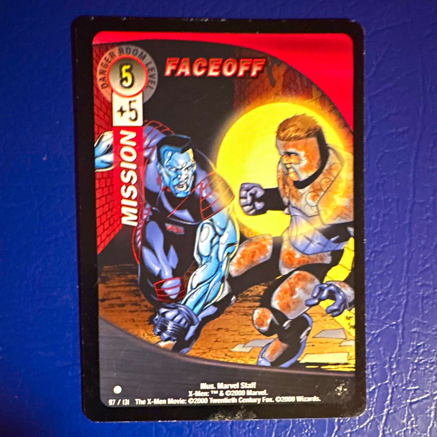 Wizards 2000 X-Men The Movie Face Off Mission Trading Card #97/131