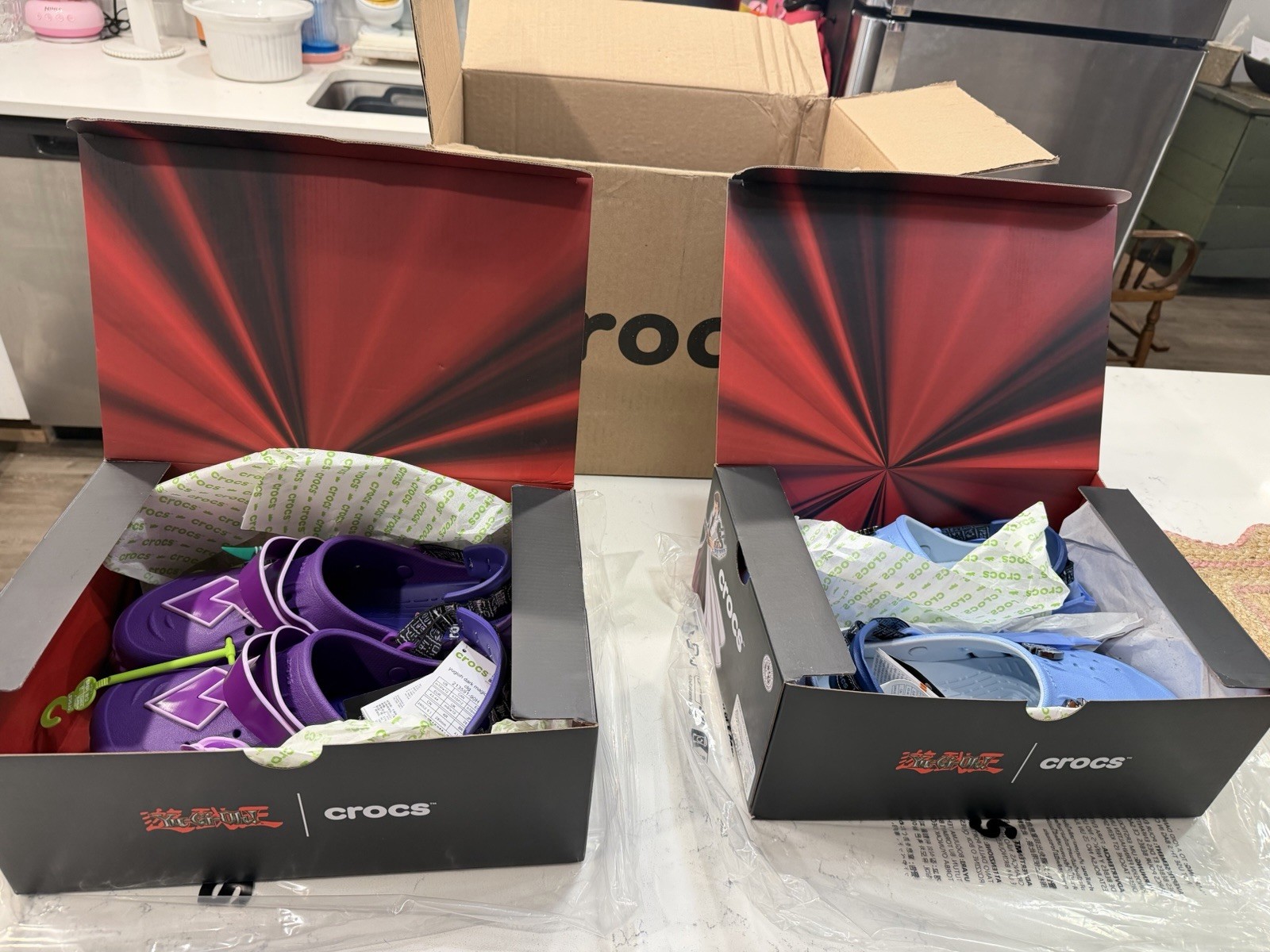 Bundle Yugioh Crocks Adult Both Size 10Men 12Women