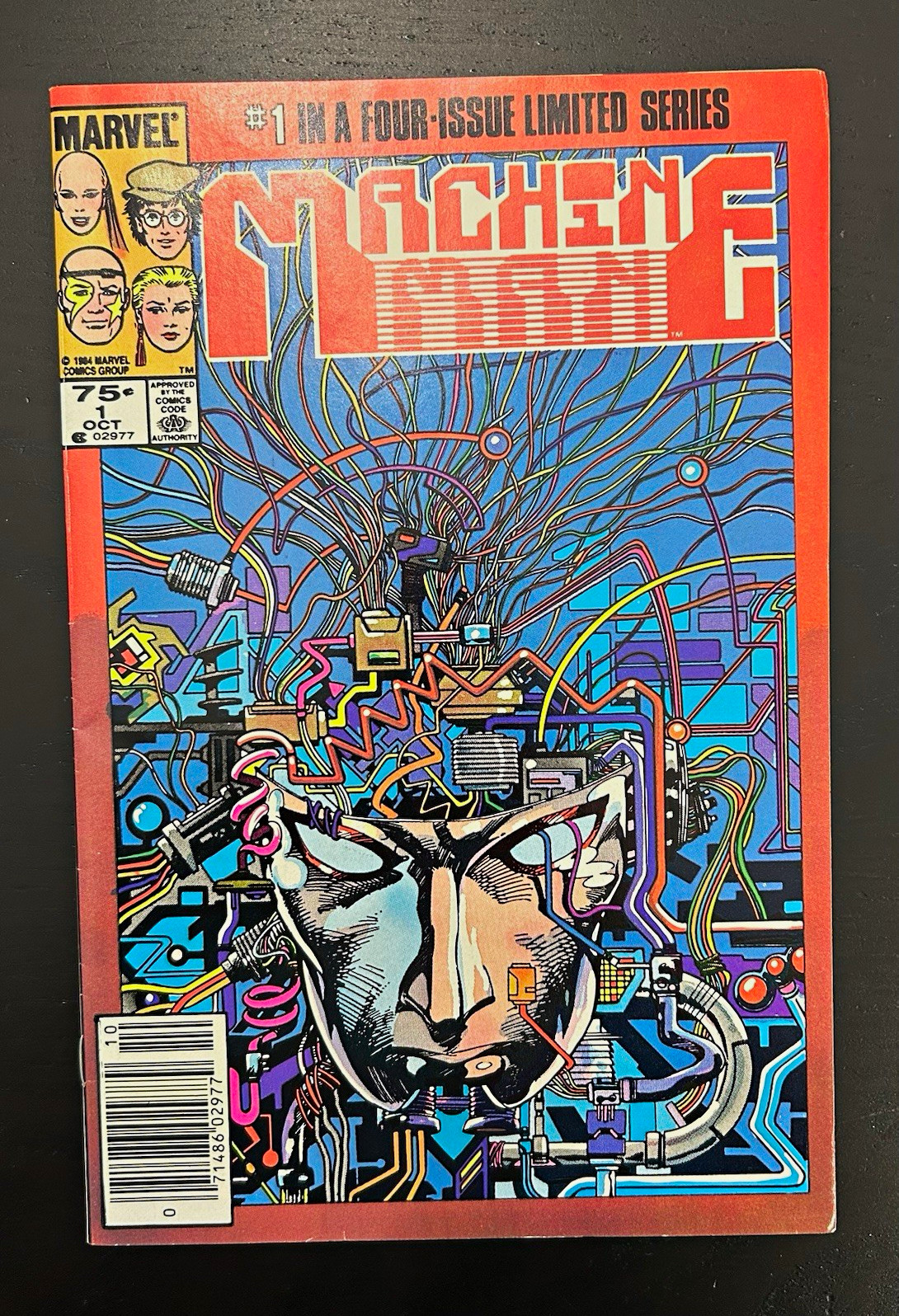 Marvel Comics Machine Man #1 (1984) Copper Age English Color DeFalco, Trimpe