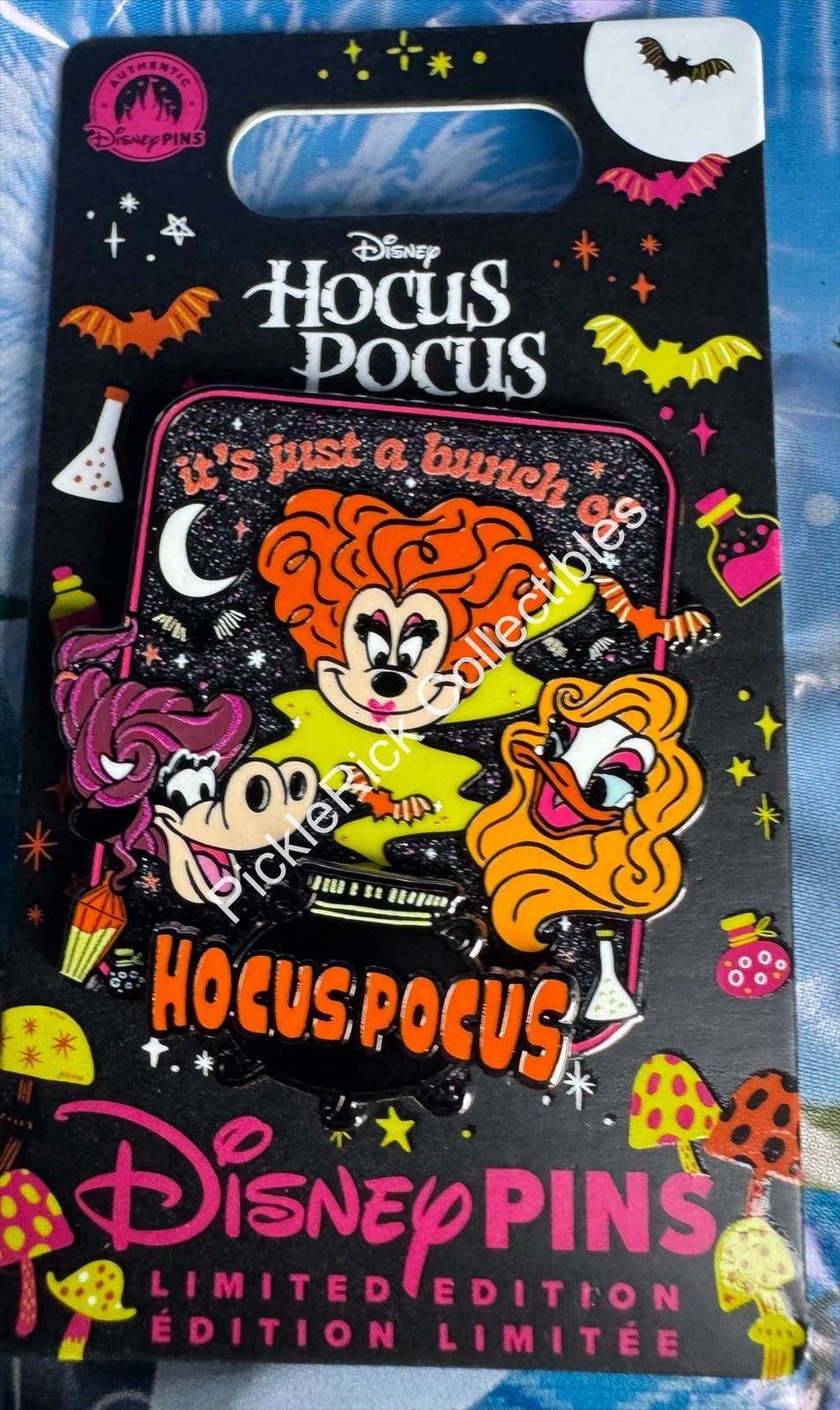 Disney Parks Pin 2026 Hocus Pocus Three Sisters Minnie Mirabel & Daisy LR