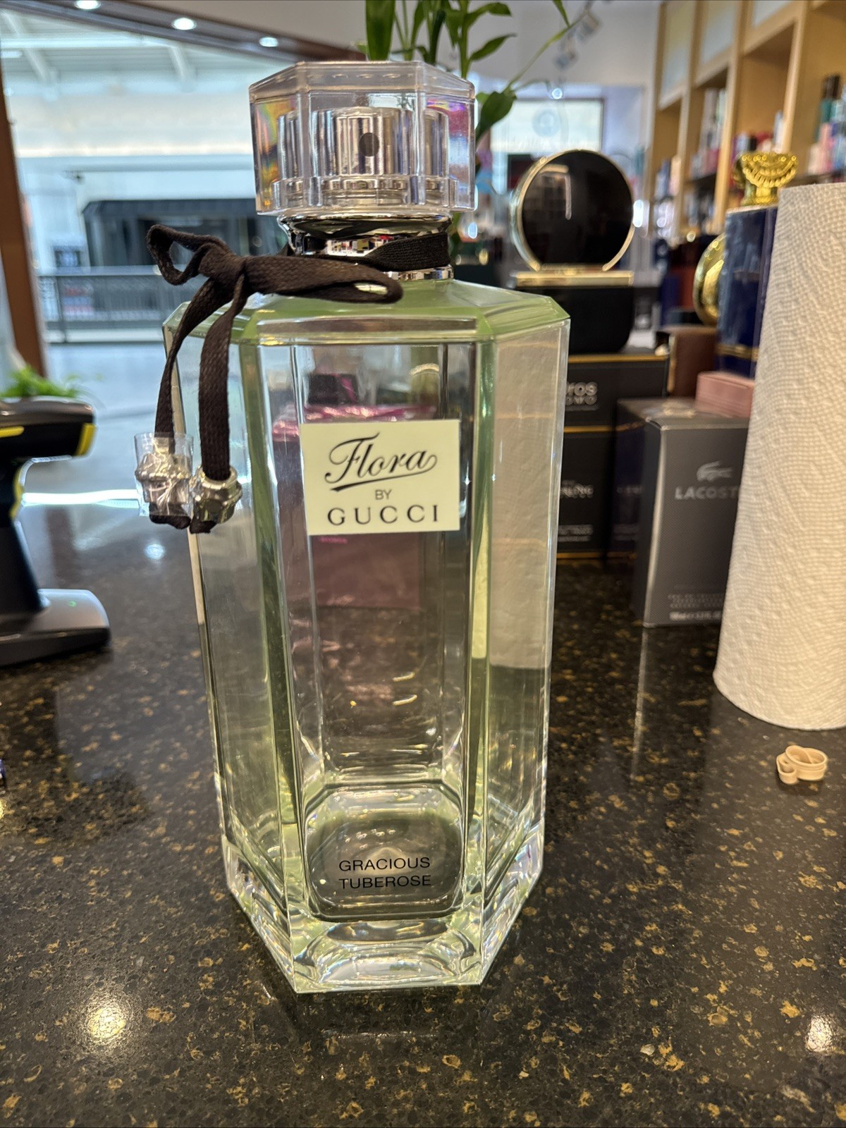 Gucci Flora Factice Bottle Glass Department Store Retail Display Fragrance Jumbo