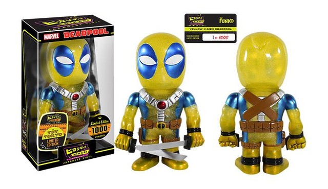 Yellow Deadpool Hikari Japanese  Vinyl Figure Limited Edition New
