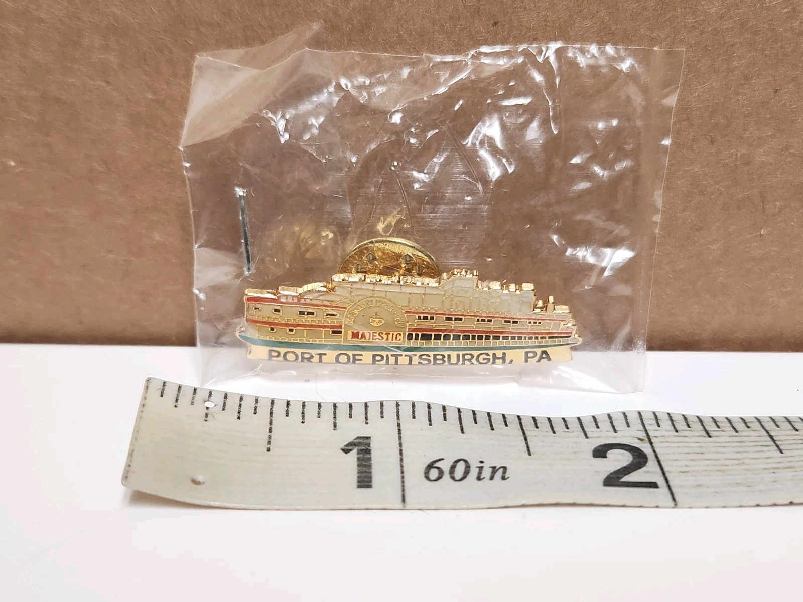 VTG Port Of Pittsburgh Travel Pin Port Of Pittsburgh, PA Pin 