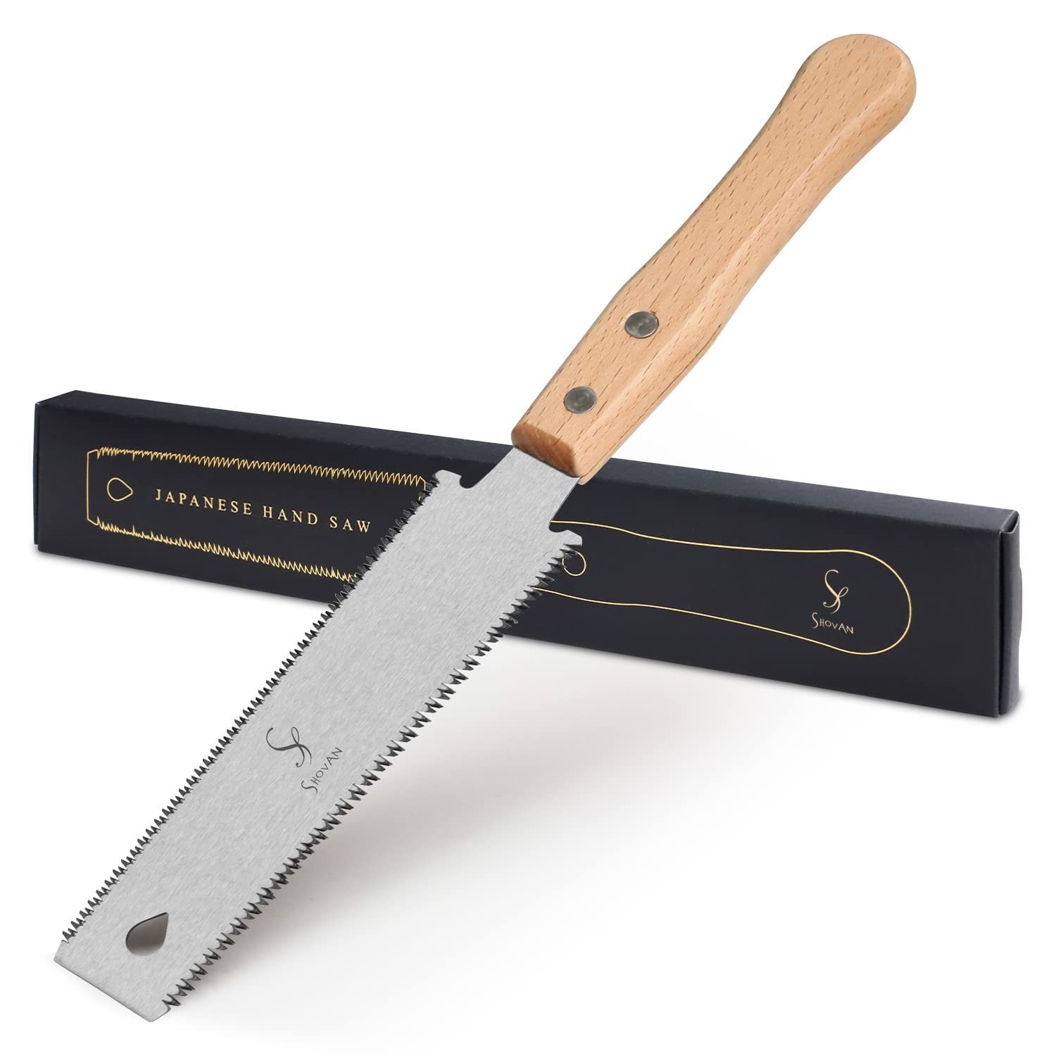 SS SHOVAN Japanese Hand Saw, 6 Inch SK5 Double Edge Pull Saw 11/17 TPI Flush ... SS SHOVAN Japanese Hand Saw, 6 Inch SK5 Double Edge Pull Saw 11/17 TPI Flush ...
