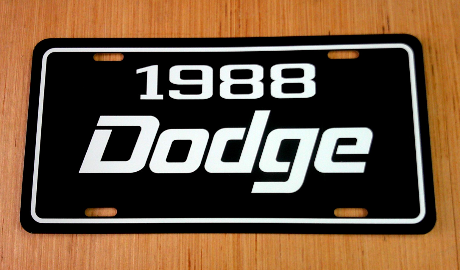 1988 Dodge license plate car tag \'88 Dakota Dynasty D-150 Shadow Lancer Raider