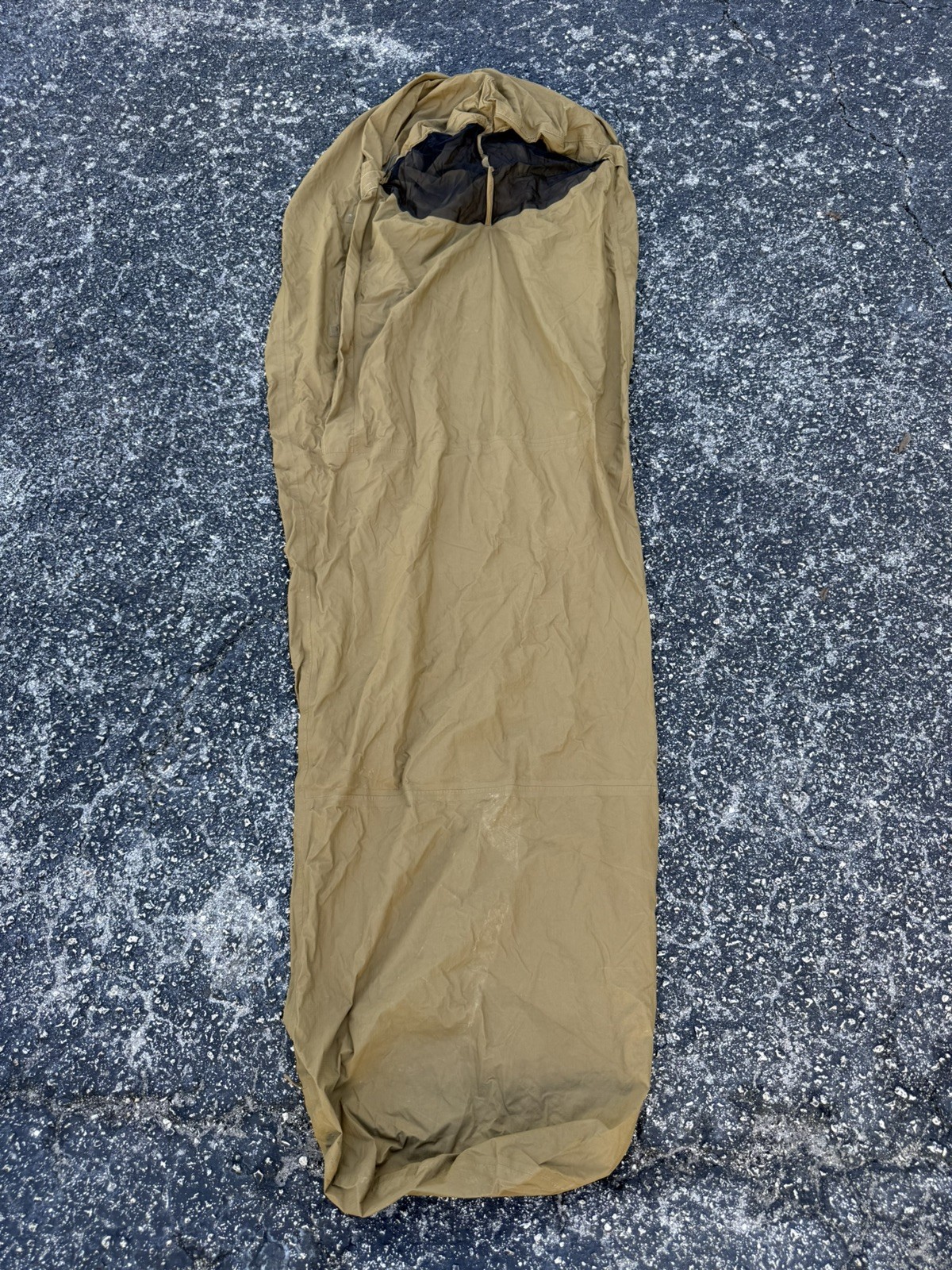 USMC Improved Bivy Cover Marine Corps Coyote Waterproof GoreTex VGC USMC Improved Bivy Cover Marine Corps Coyote Waterproof GoreTex VGC