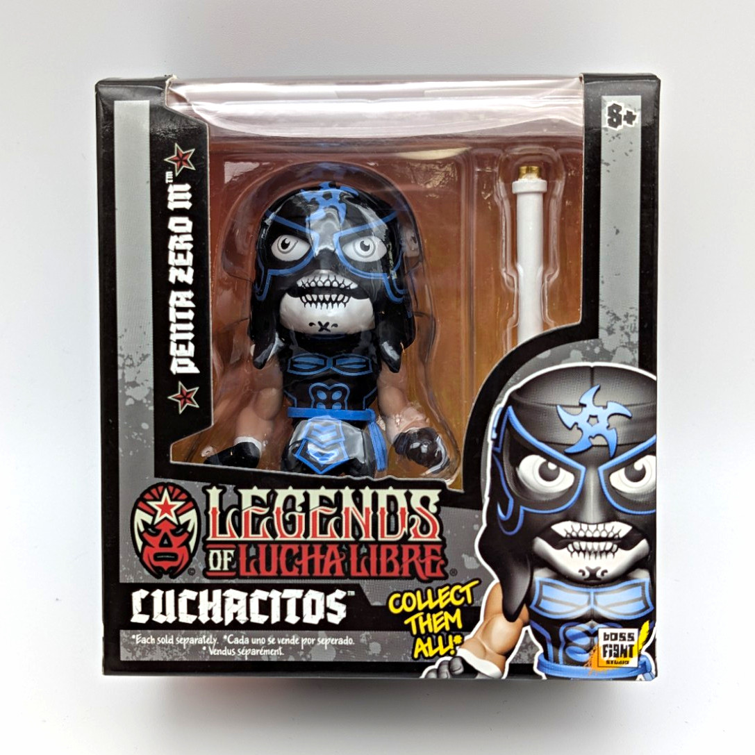 Boss Fight Studio Legends of Lucha Libre Cuchacitos Penta Zero M Figurine 2023 Boss Fight Studio Legends of Lucha Libre Cuchacitos Penta Zero M Figurine 2023
