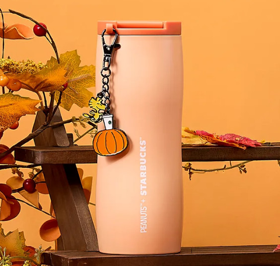 Starbucks Korea SS Pumpkin Peanuts Flow Line Tumbler 473ml 16oz Official MD Starbucks Korea SS Pumpkin Peanuts Flow Line Tumbler 473ml 16oz Official MD