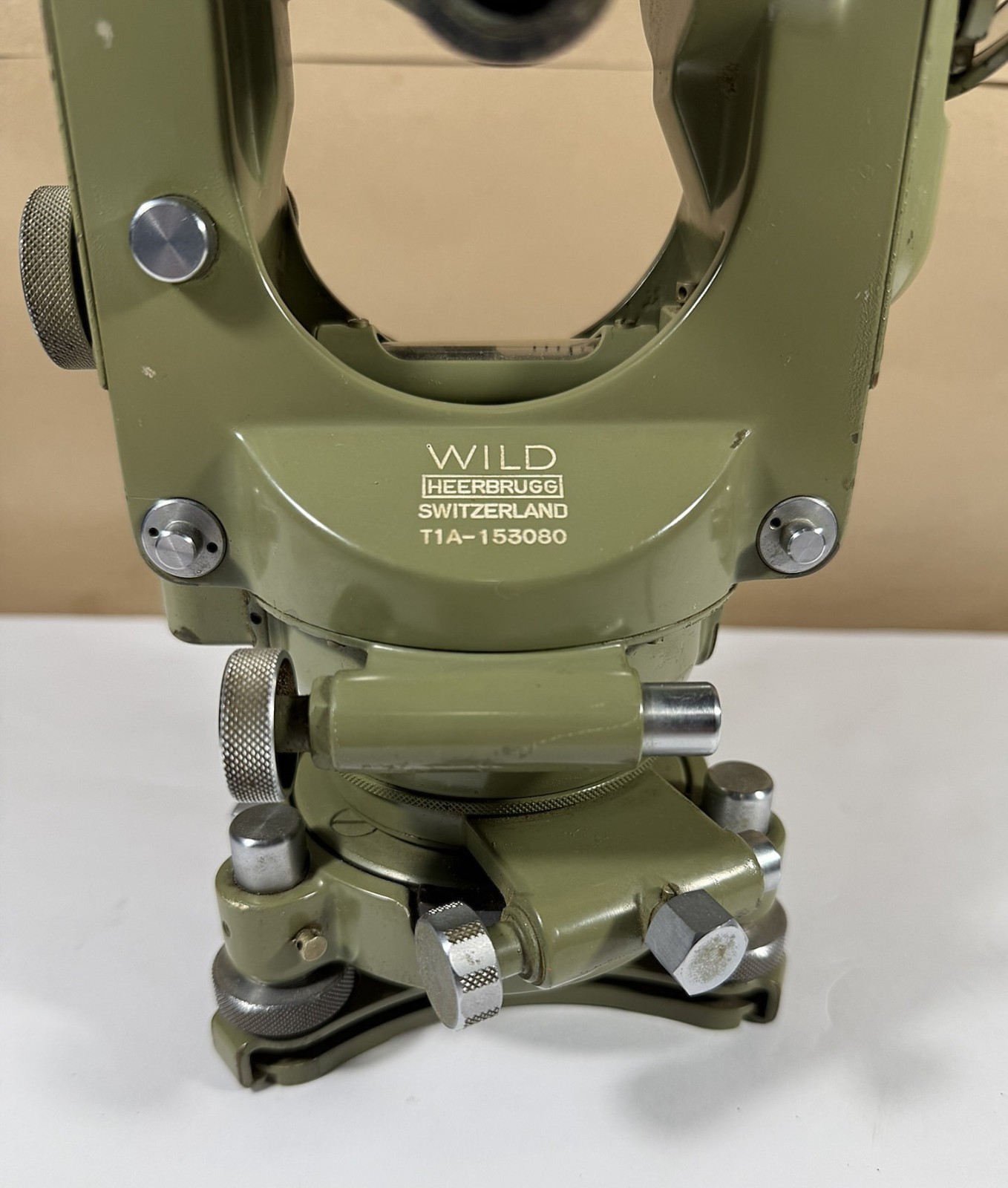 VTG WILD HEERBRUGG THEODOLITE T1A SURVEY EQUIPMENT S/N 153080- SWITZERLAND