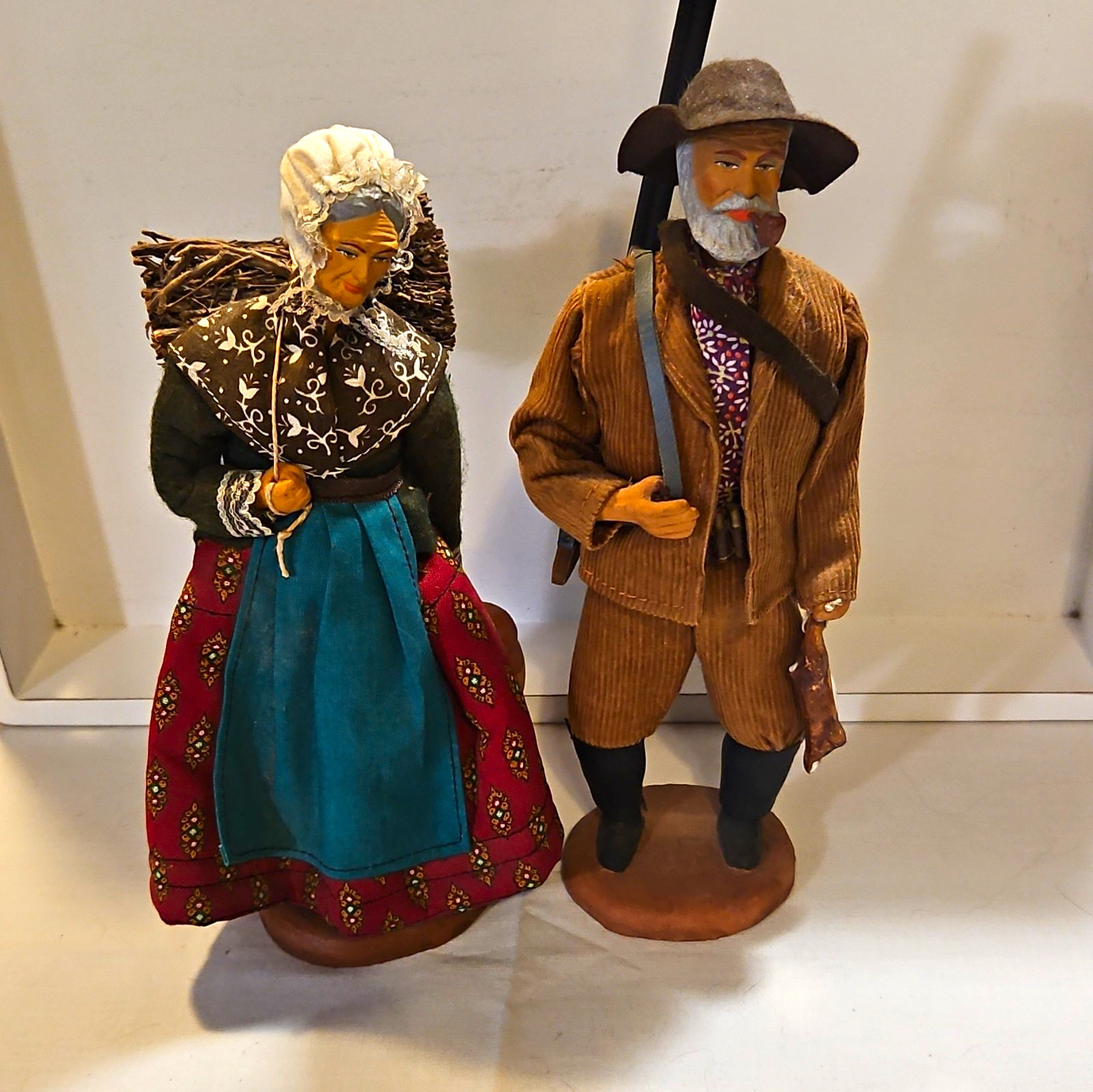 Vtg French Santons de Provence Large 10