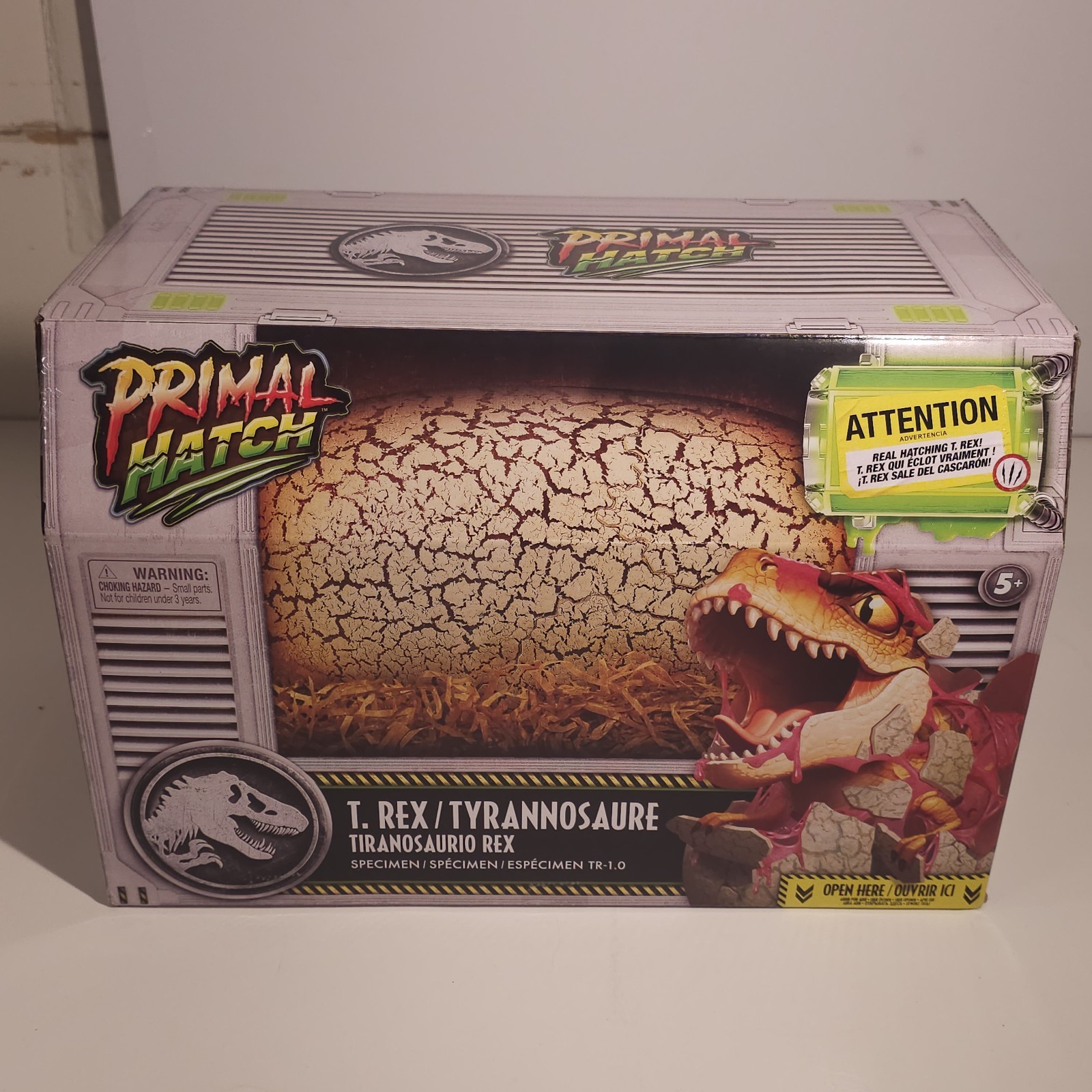 Primal Hatch Jurassic World Interactive Dinosaur & Egg, 100+ Sounds, Ages 5+ Primal Hatch Jurassic World Interactive Dinosaur & Egg, 100+ Sounds, Ages 5+