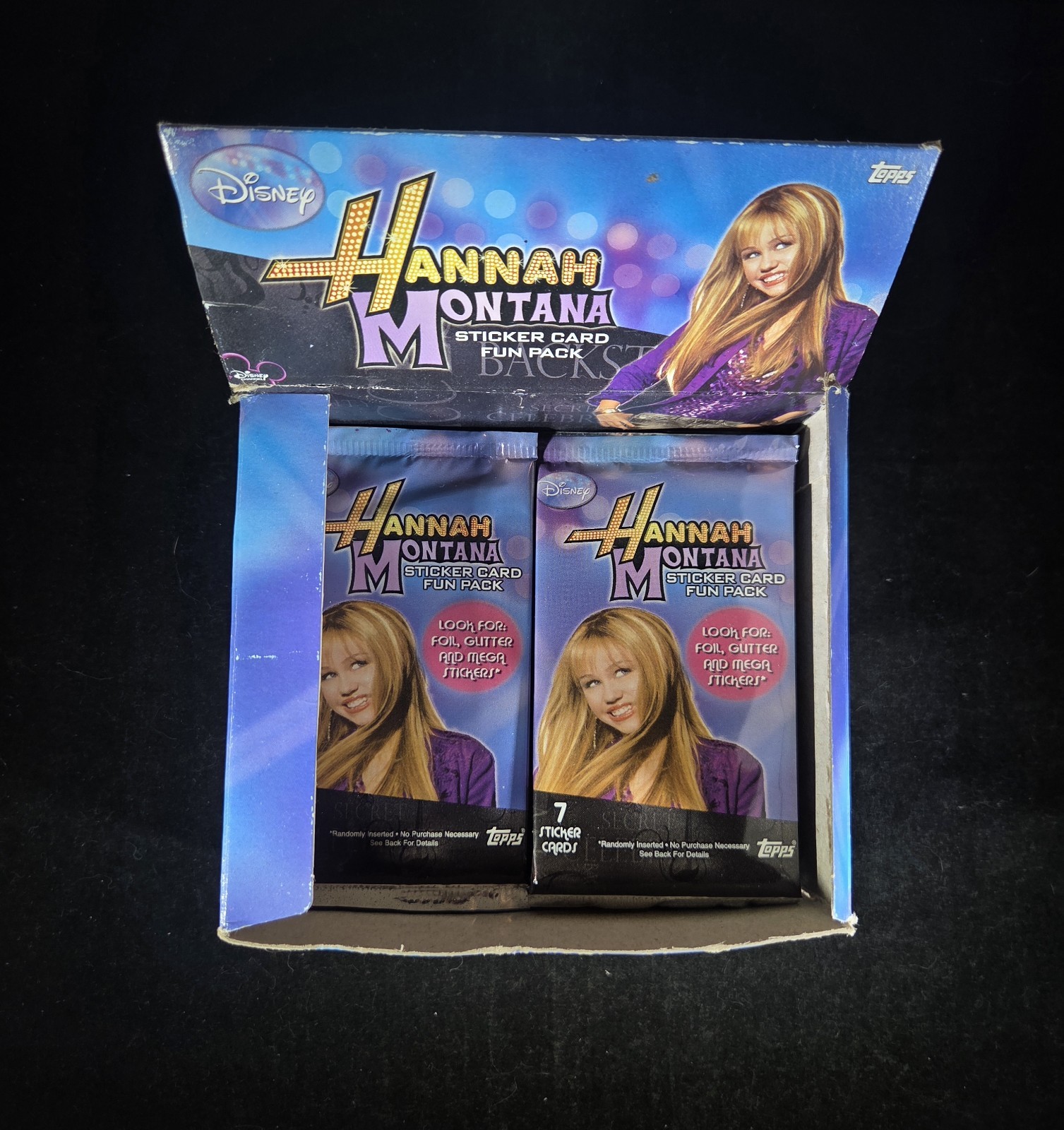2008 TOPPS Hannah Montana Trading Cards - Open Box of 25 Sealed Packs 2008 TOPPS Hannah Montana Trading Cards - Open Box of 25 Sealed Packs
