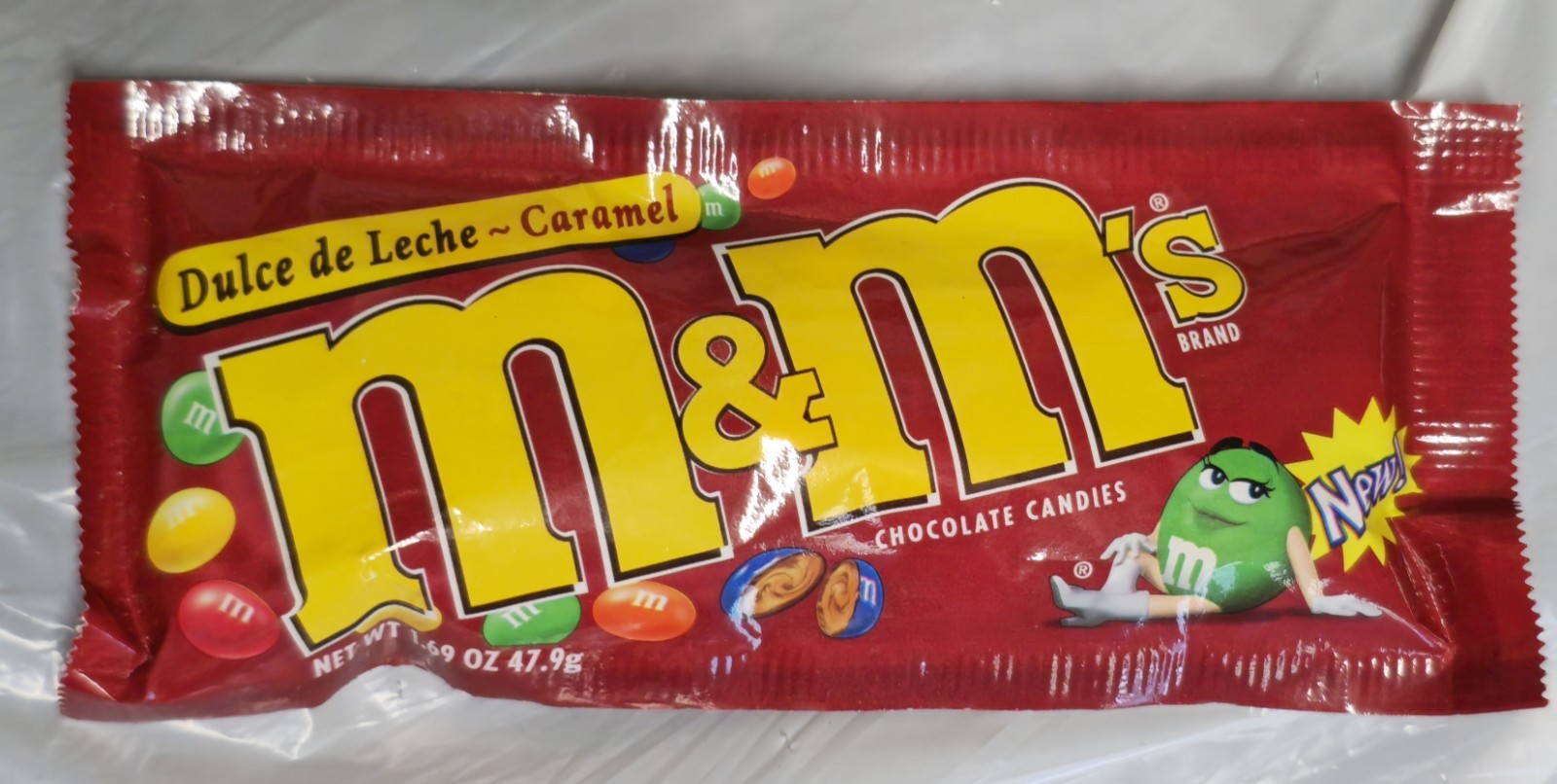 M&M - Unopened Pack Dulce de Leche Caramel - 2001 - m&ms RARE M&M - Unopened Pack Dulce de Leche Caramel - 2001 - m&ms RARE