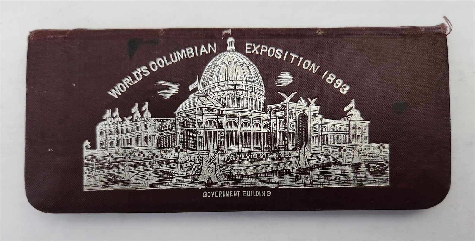 1893 antique WORLD\'S COLUMBIAN EXPO pocket speller alexandria va P. J. DEMPSEY
