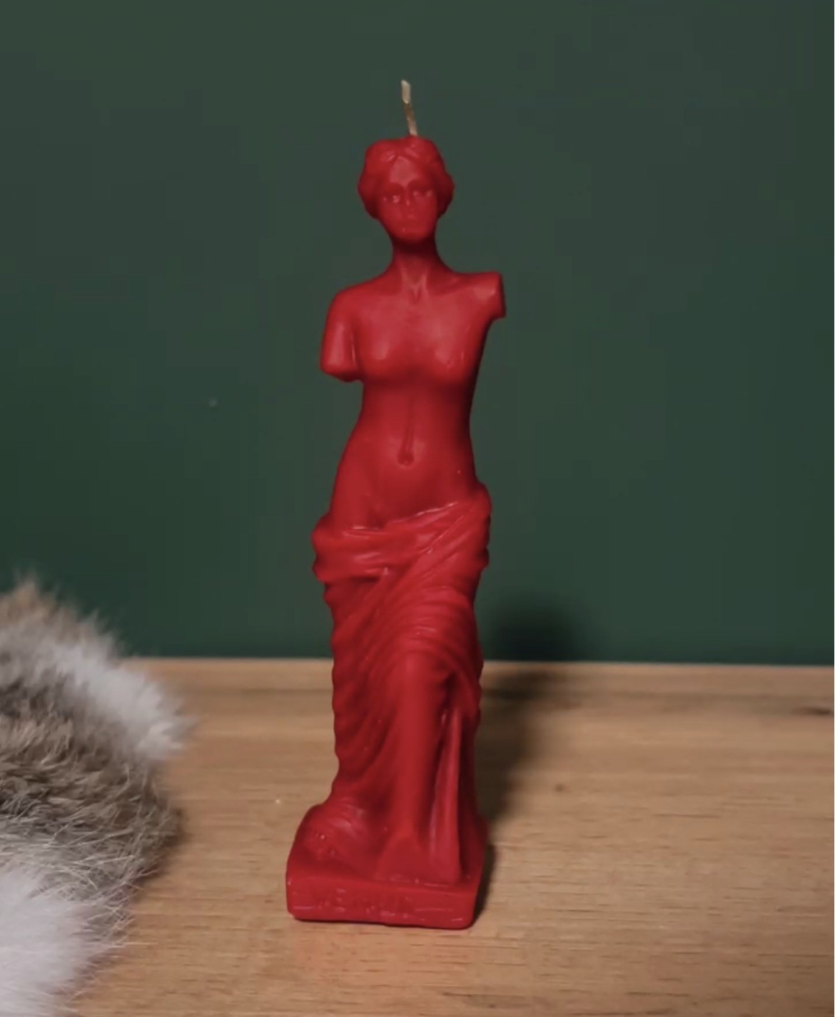 Venus Aphrodite Goddess Red Candle For Love Spell, Witchcraft, Deity Work Venus Aphrodite Goddess Red Candle For Love Spell, Witchcraft, Deity Work