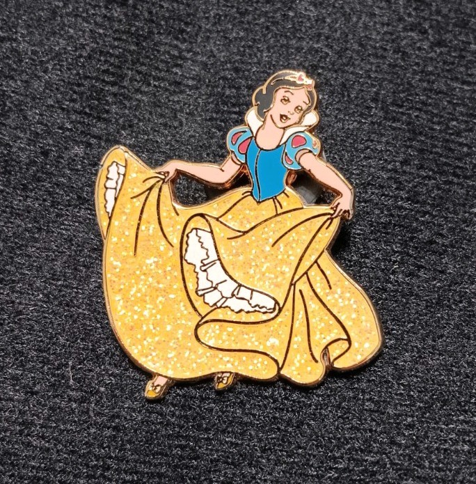 Disney Pin DLP Princesses 2003 Snow White Glitter