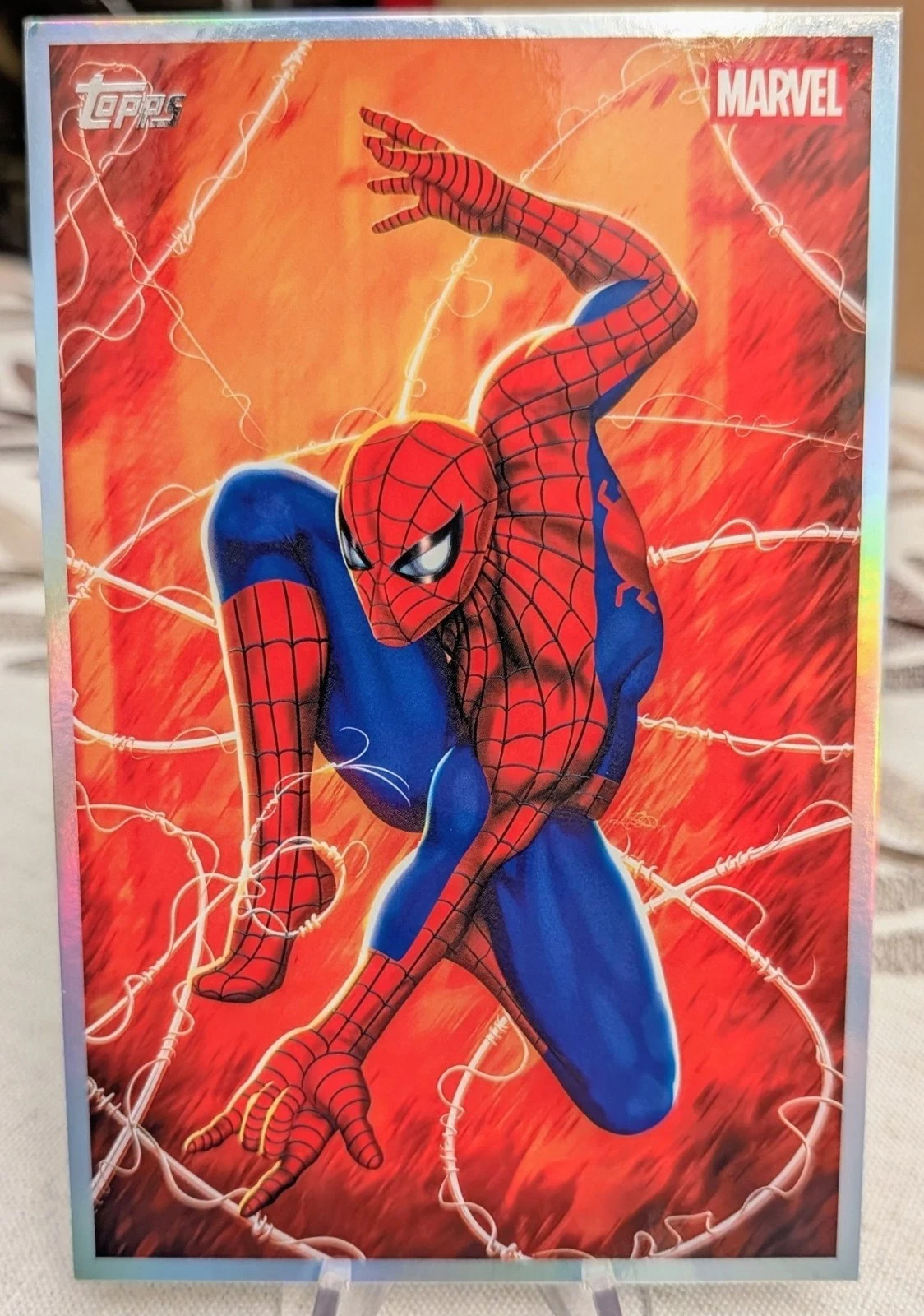 Topps 2026 Marvel Vault Spider-Man Box Topper Vault Originals VO-17 Ariel Diaz