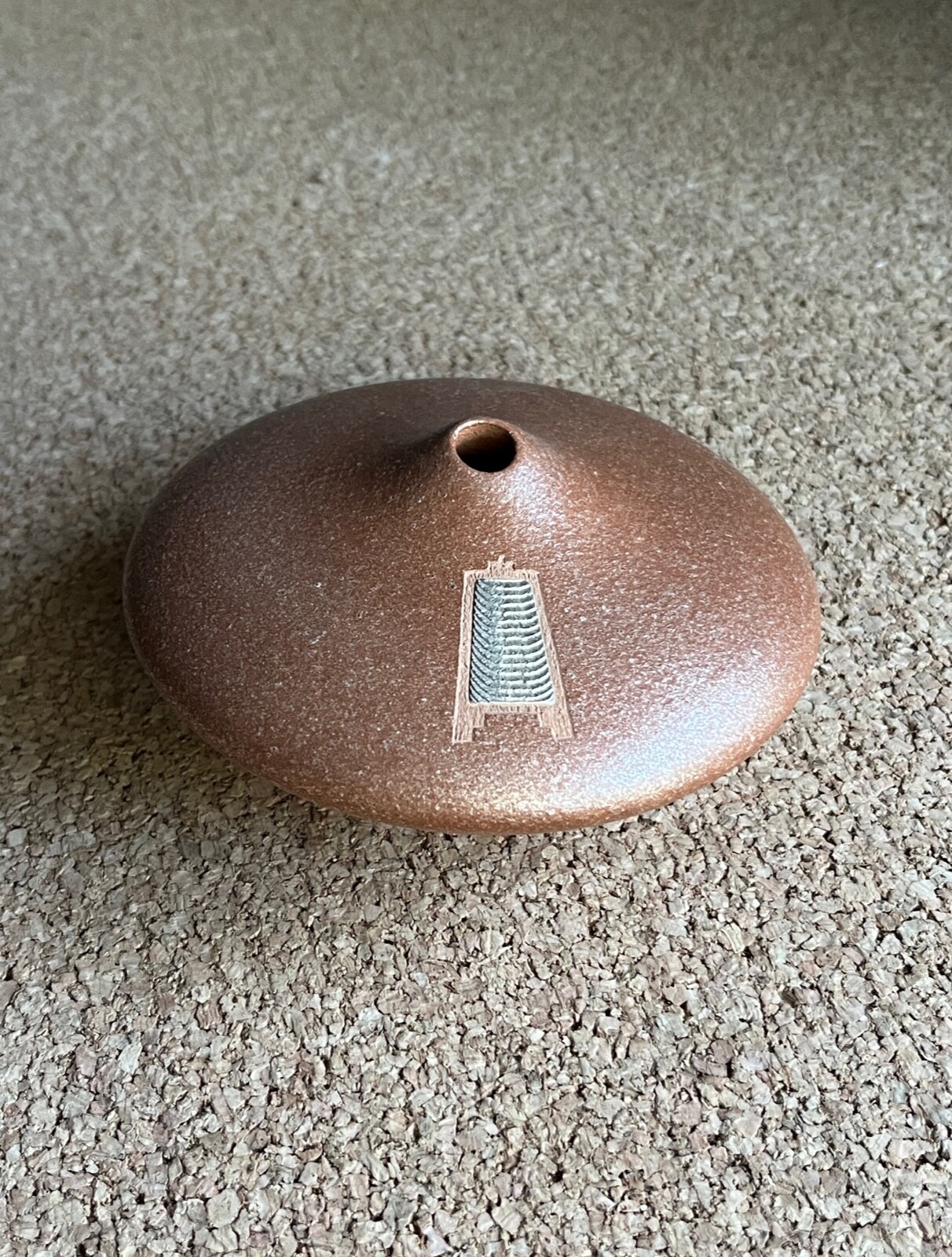 Native American Pottery Contemporary Hopi Micaceous Seed Jar by Preston Duwyenie