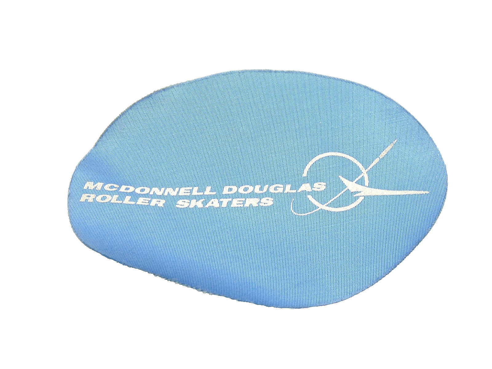 Vintage Mcdonnell Douglas Roller Skaters Patch RARE Skating Roller Rink