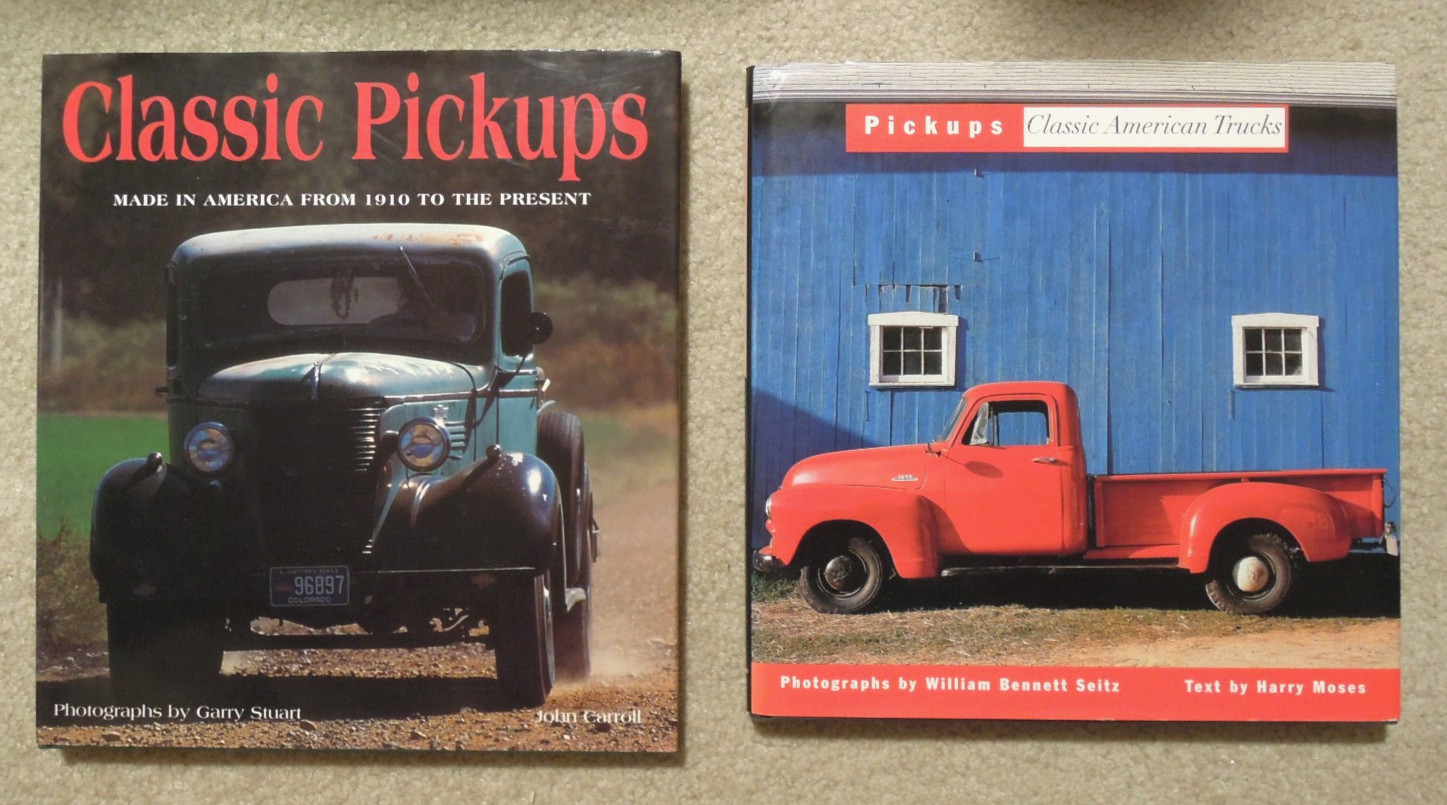 Classic American Pickup Trucks 2 Book Set / Lot Very Clean 