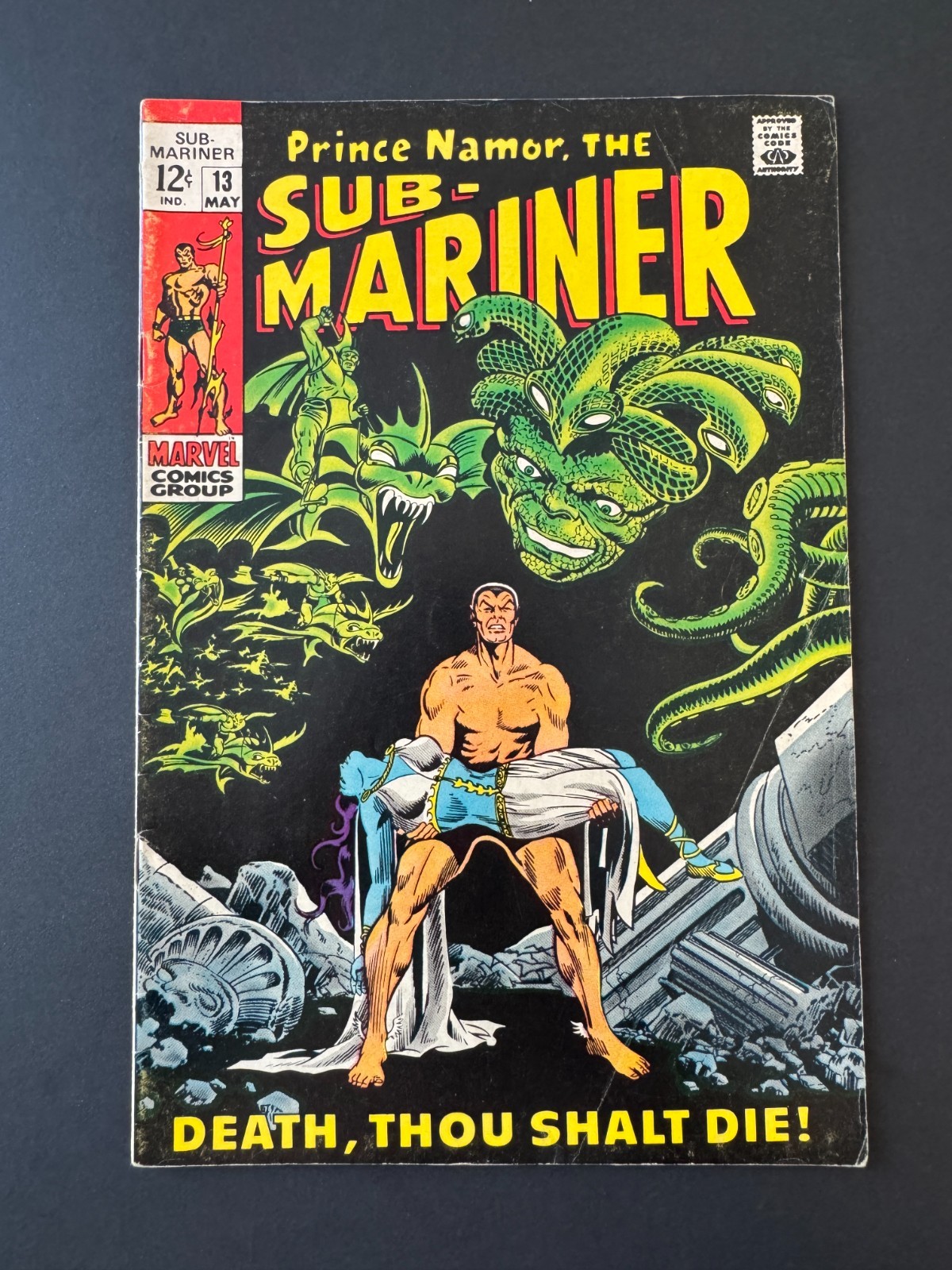 Sub-Mariner #13 - 1st Appearance of Gargantos (Marvel, 1969) Fine