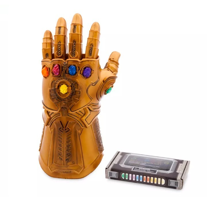 Disney Parks Marvel Guardians of Galaxy Thanos Infinity Gauntlet w/Stones NEW Disney Parks Marvel Guardians of Galaxy Thanos Infinity Gauntlet w/Stones NEW