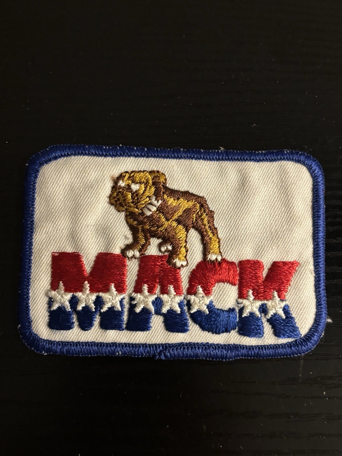 Vintage MACK Trucks Bulldog Logo Patch \