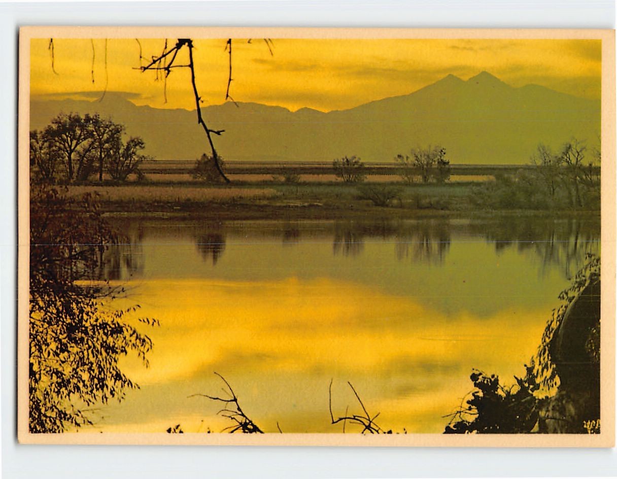 Postcard Long's Peak Colorado USA Postcard Long's Peak Colorado USA