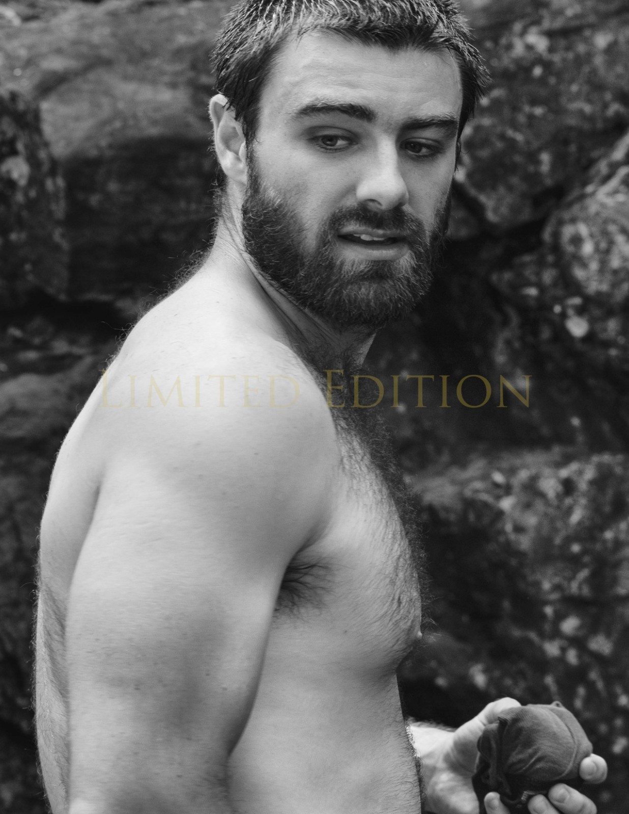 Handsome Male Nude Physique Gay Men Limited Edition Photo 8.5x11 SP