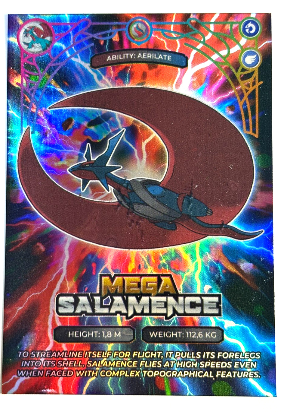 CARD POKEMON MEGA EVOLUTIONS Z-A #35 MEGA SALAMENCE M373 Peru Edition 2026 CARD POKEMON MEGA EVOLUTIONS Z-A #35 MEGA SALAMENCE M373 Peru Edition 2026