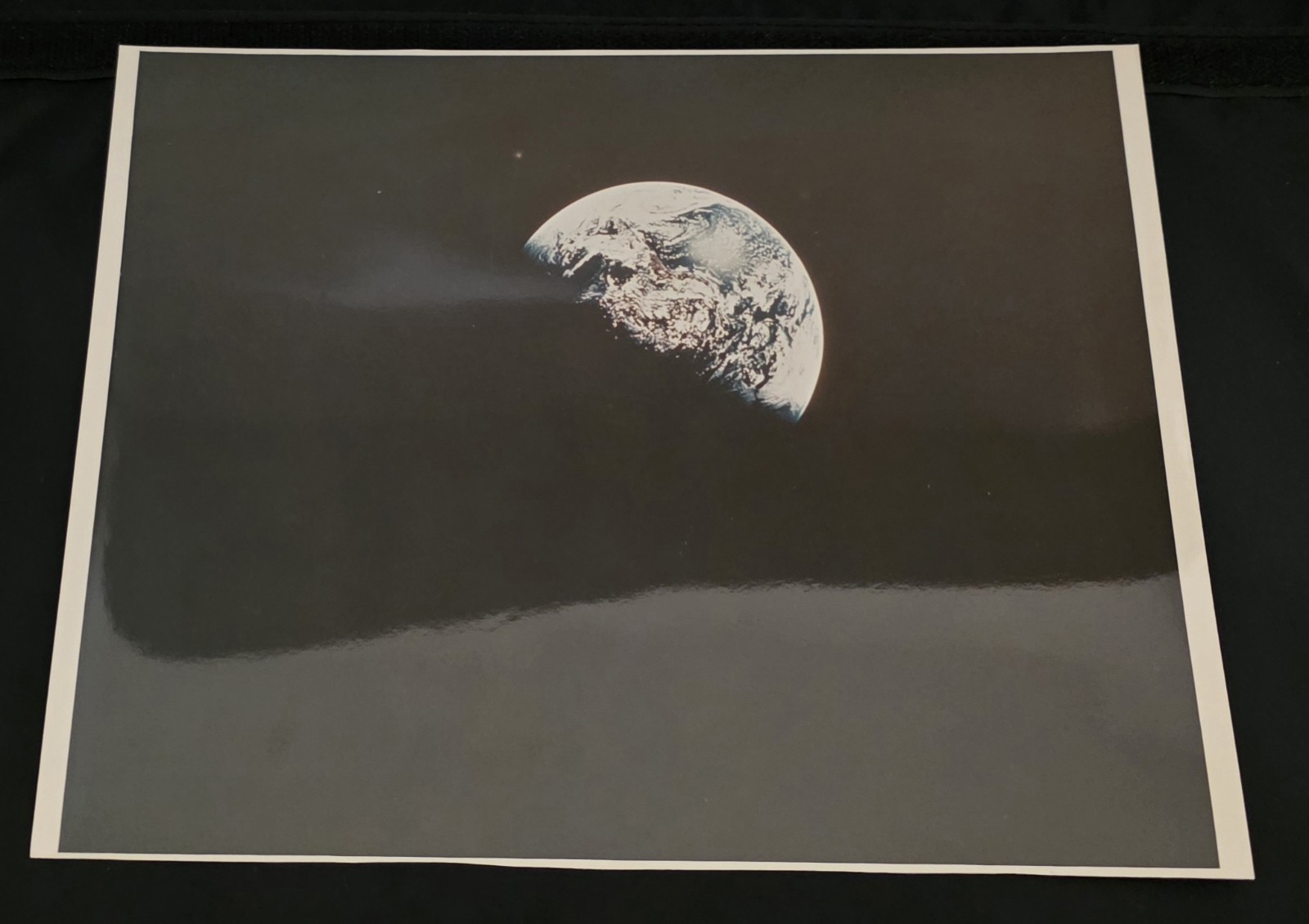 Apollo 8 Earthrise Taken By Astronaut William Anders Kodak Paper 8x10 Photo