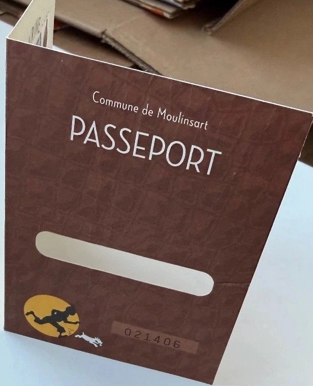 Tintin Hergé Passeport/Passport Tintin Hergé Passeport/Passport