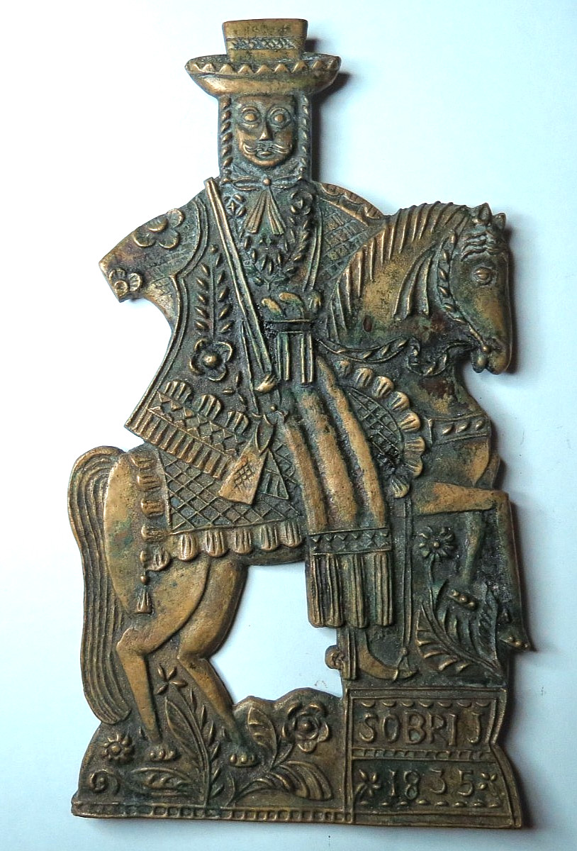 ANTIQUE LARGE RELIGIOUS DECOR PLAQUE WARRIOR HORSE BRONZE SOBRI J 1835 GOTHIC 8 ANTIQUE LARGE RELIGIOUS DECOR PLAQUE WARRIOR HORSE BRONZE SOBRI J 1835 GOTHIC 8