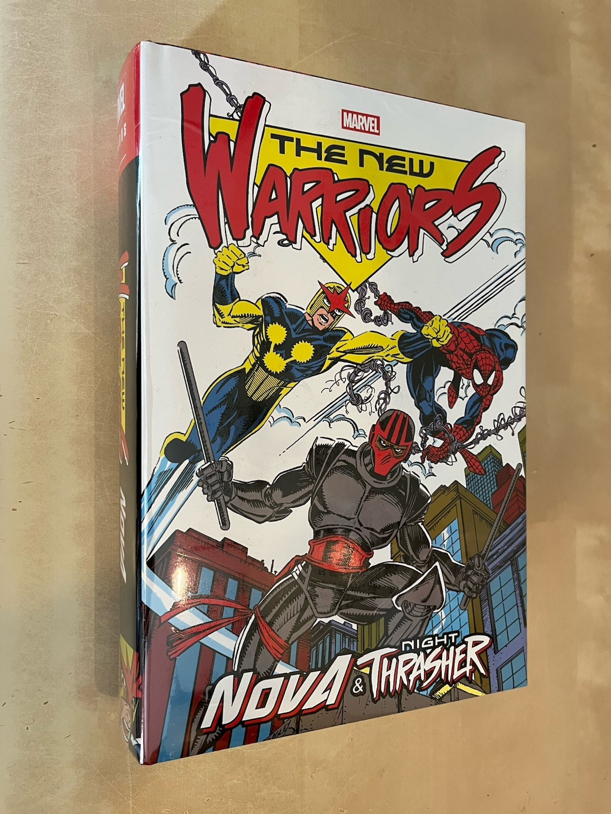 Marvel Comics ‘The New Warriors: Nova & Night Thrasher Omnibus’ (2025) DM CVR