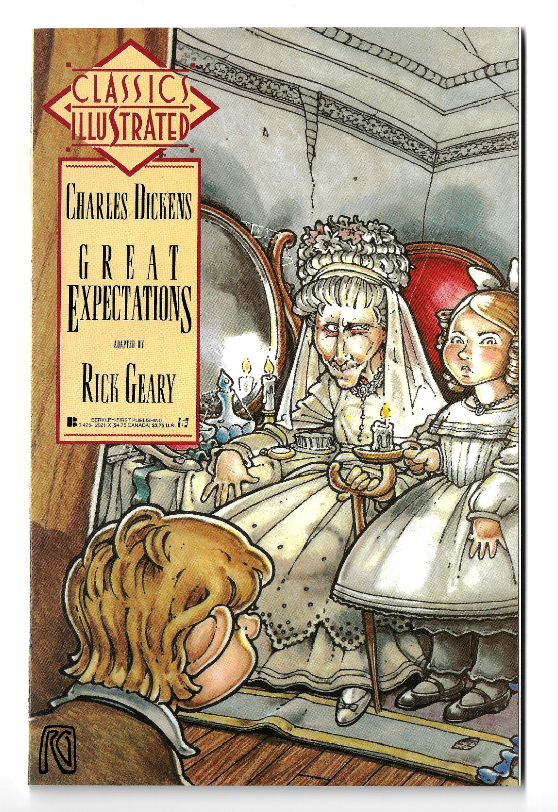 Classics Illustrated Charles Dickens Great Expectations #2 from 1990 C2615 Classics Illustrated Charles Dickens Great Expectations #2 from 1990 C2615