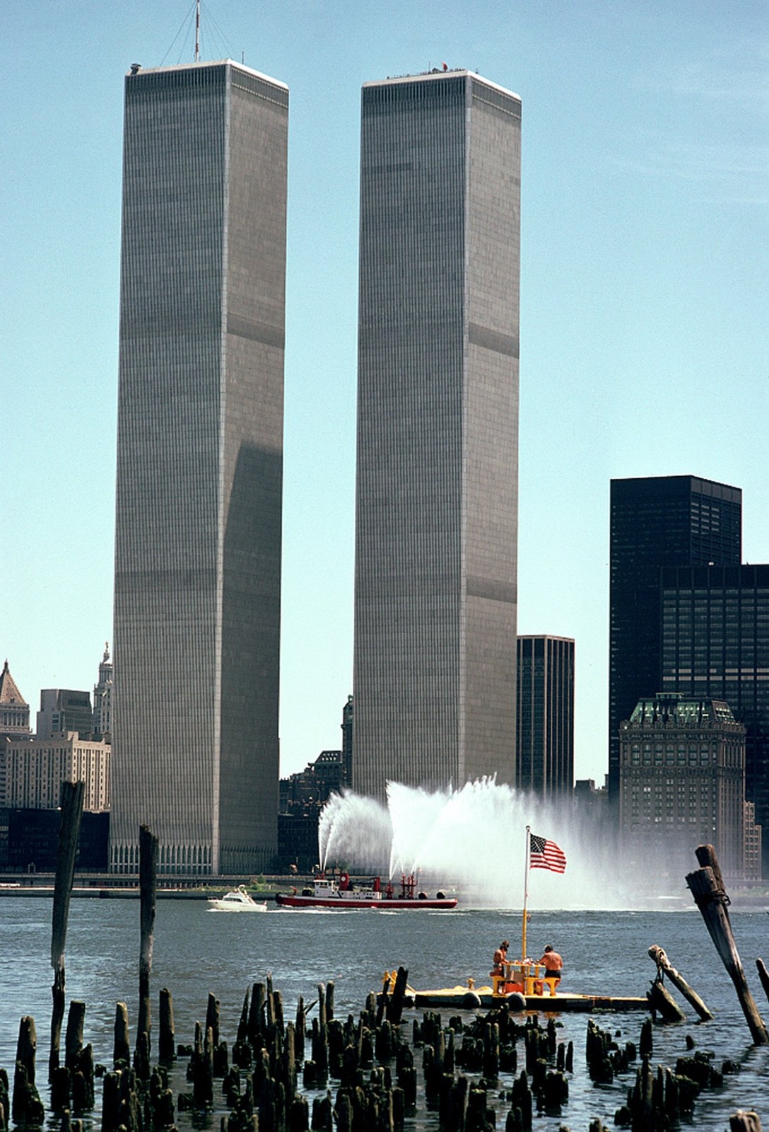 1978  WORLD TRADE CENTER as Seen From JERSEY CITY Photo