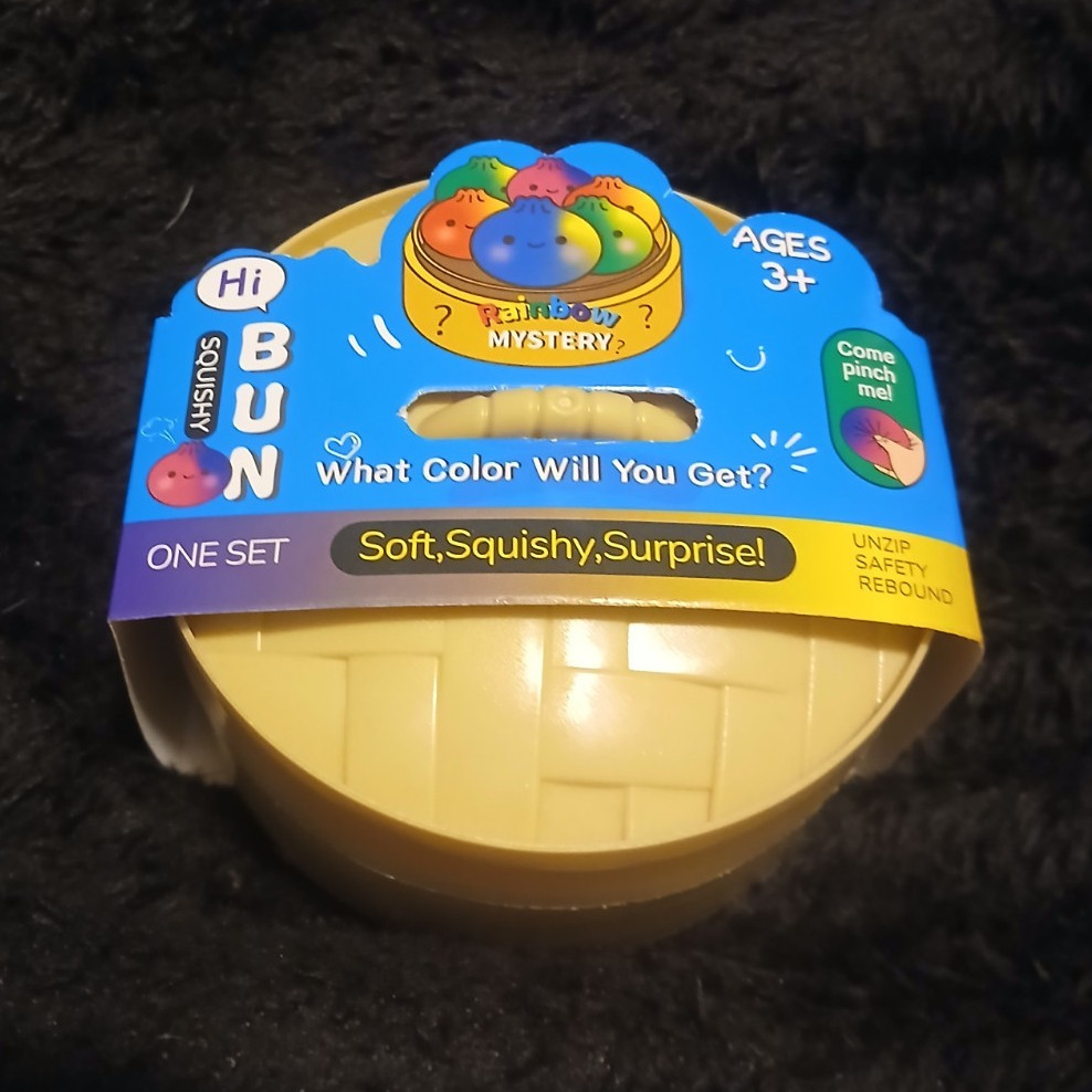 Hi Bun Squishy Mystery Surprise Blind Pack Capsule Ages 3+ 1 Pack Unopened