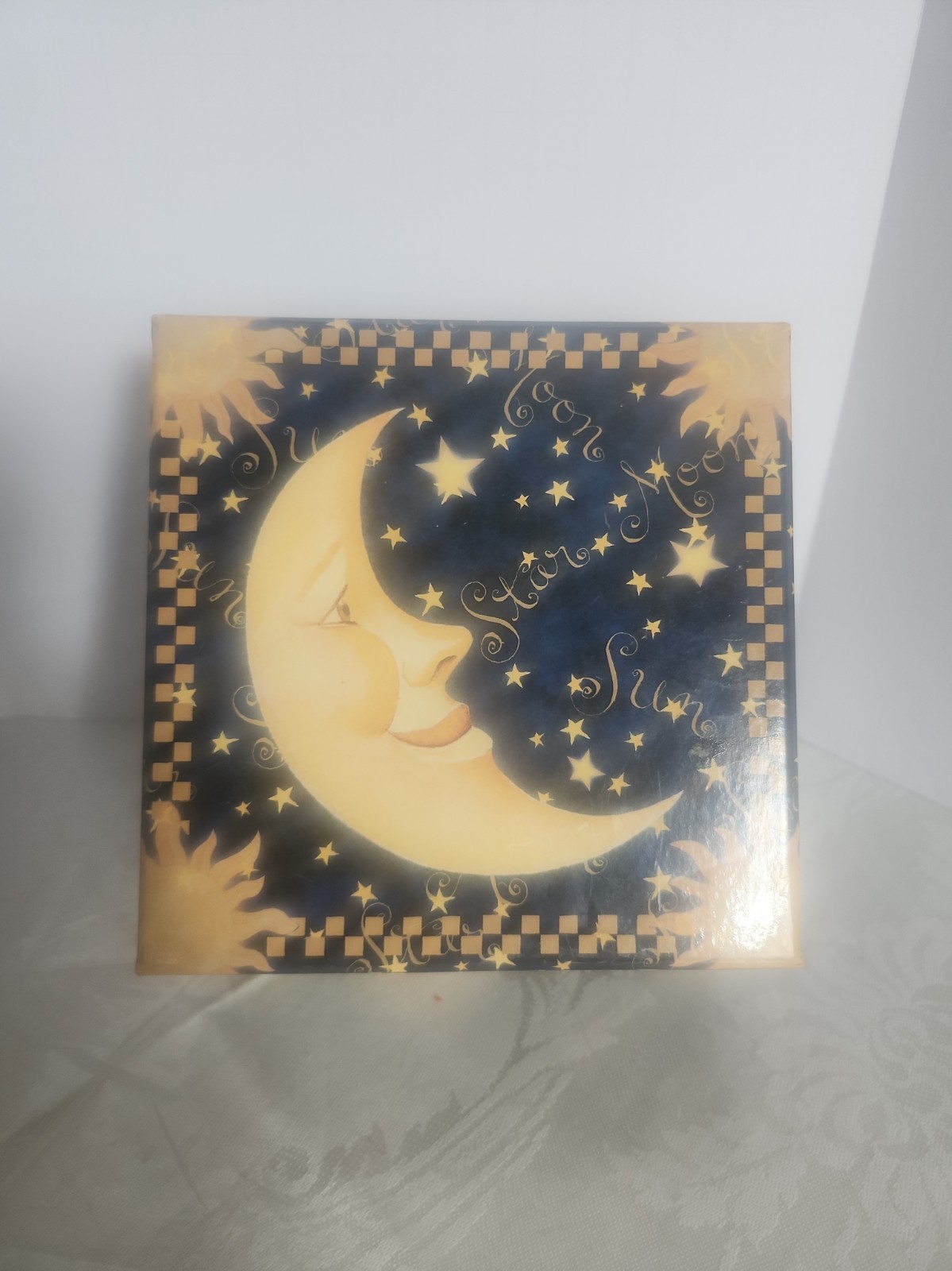 Vtg Celestial Star Sun & Moon CardBox Astrological Signs 2003 By James Weins Art Vtg Celestial Star Sun & Moon CardBox Astrological Signs 2003 By James Weins Art