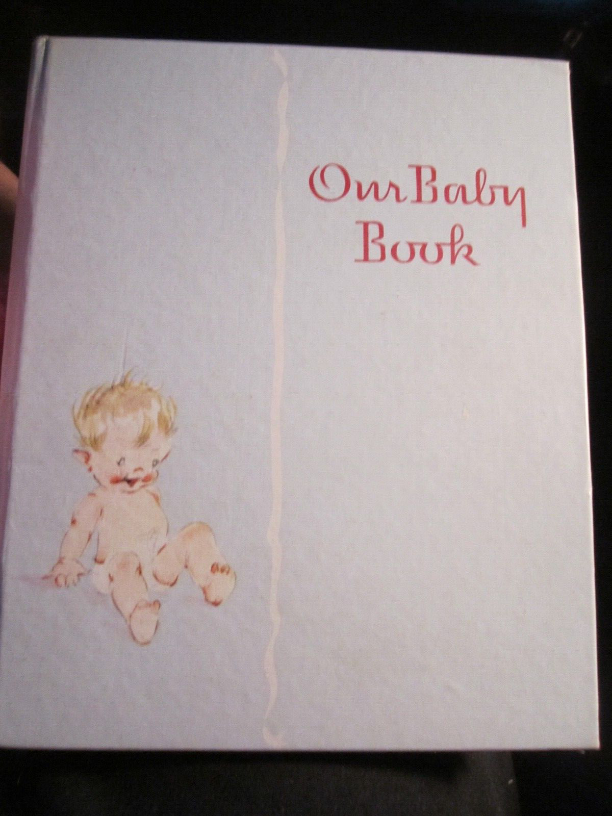 VINTAGE BABY BOOK FOR YOUR NEWLY BORN BABY - FANTASTIC GRAPHICS UNUSED - BBA-50 VINTAGE BABY BOOK FOR YOUR NEWLY BORN BABY - FANTASTIC GRAPHICS UNUSED - BBA-50
