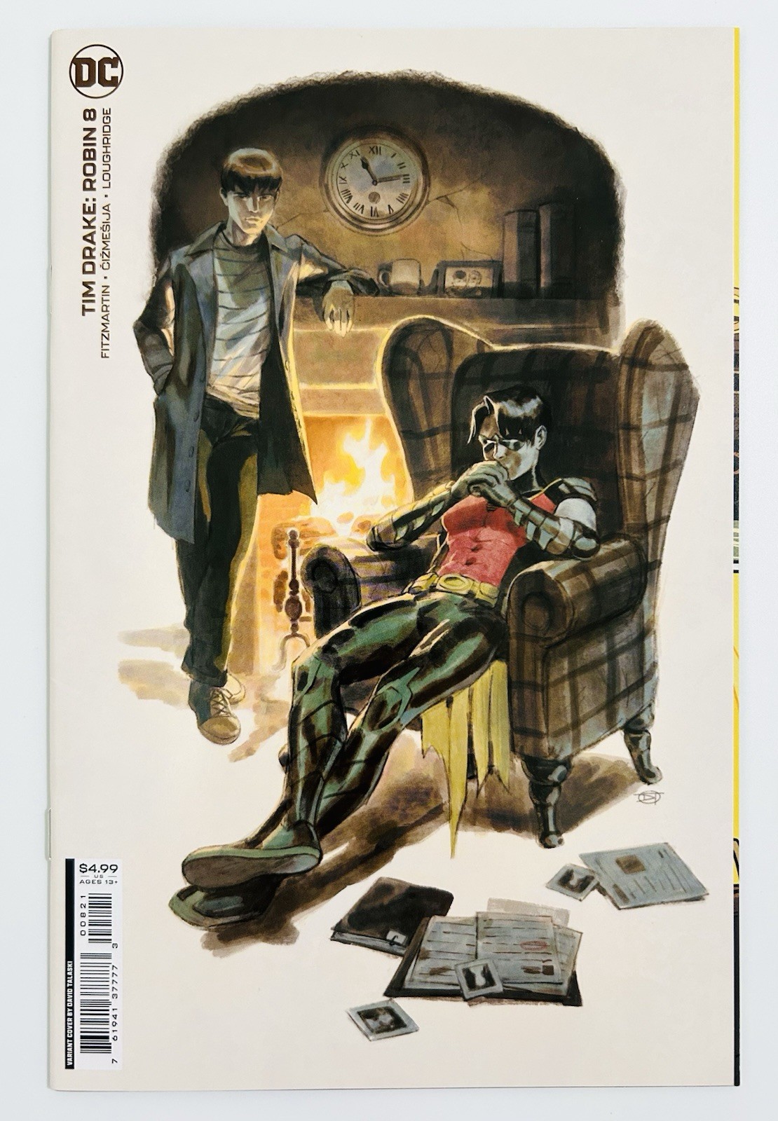 Tim Drake Robin #8 David Talaski Card Stock Variant 2023 DC Comics - VF+