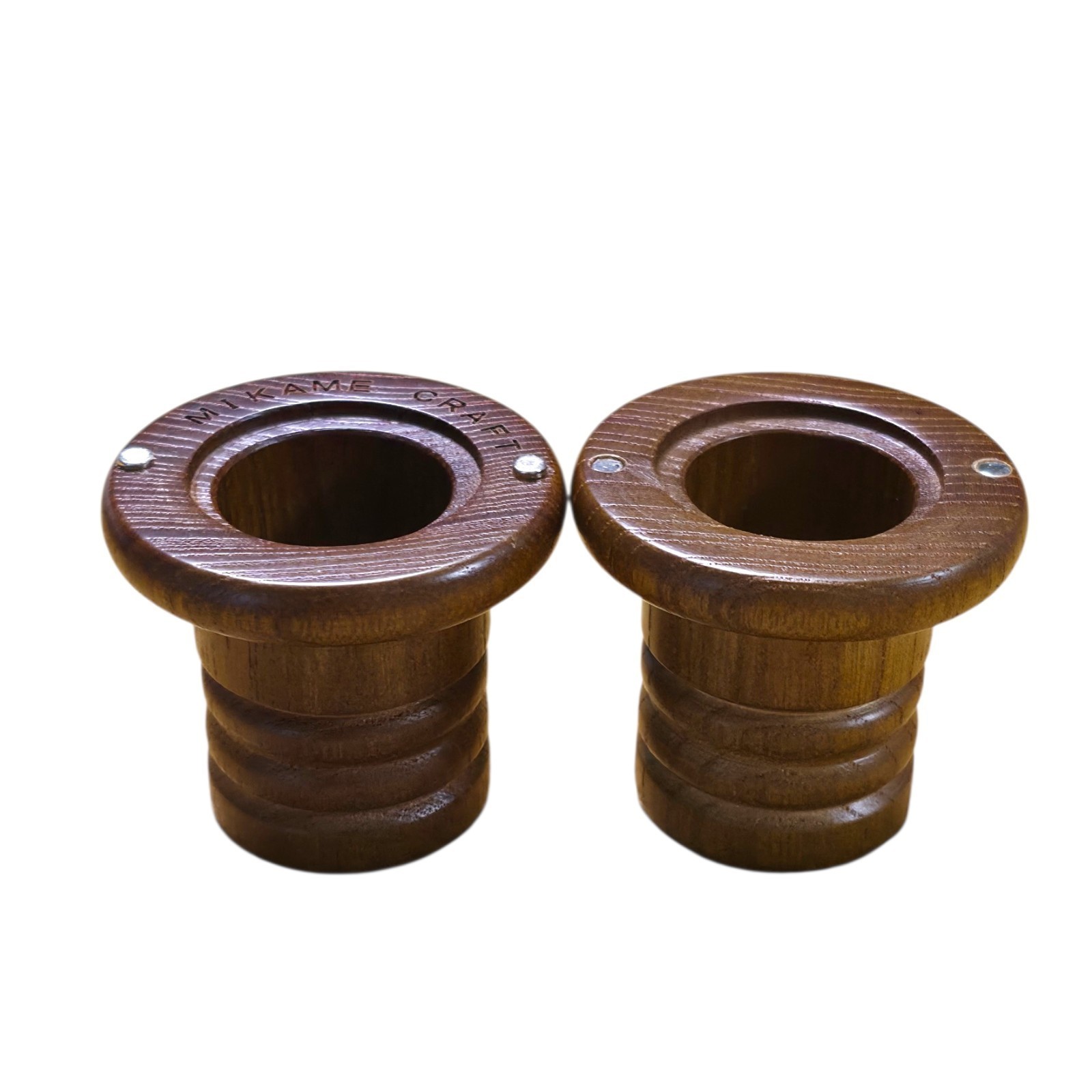 Mikame Craft Wooden MC Coin Tube Rare Vintage Japanese Magic Trick Prop Mikame Craft Wooden MC Coin Tube Rare Vintage Japanese Magic Trick Prop