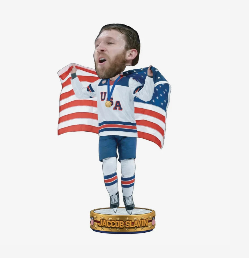 PRE-SALE Jaccob Slavin Team USA American Flag 8 PRE-SALE Jaccob Slavin Team USA American Flag 8