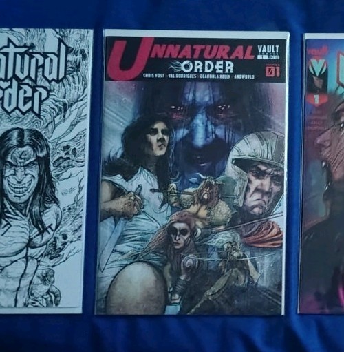 UNNATURAL ORDER #1 (OF 4) 11/2023 NM/NM- Webstore Exclusive VAULT COMICS UNNATURAL ORDER #1 (OF 4) 11/2023 NM/NM- Webstore Exclusive VAULT COMICS