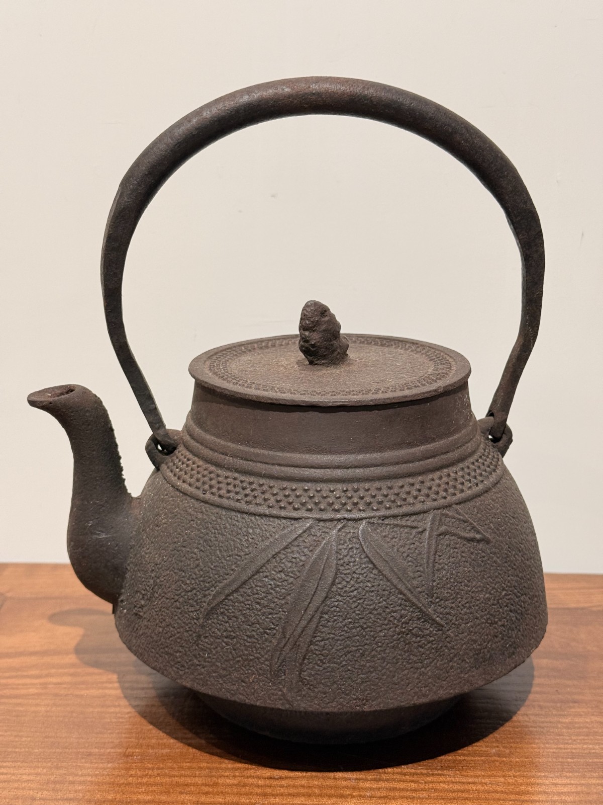 Japanese Cast Iron Kettle teapot rare 南部鐵器 Japanese Cast Iron Kettle teapot rare 南部鐵器